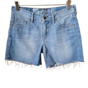 Madewell Frayed Cutoff Denim Jean Shorts